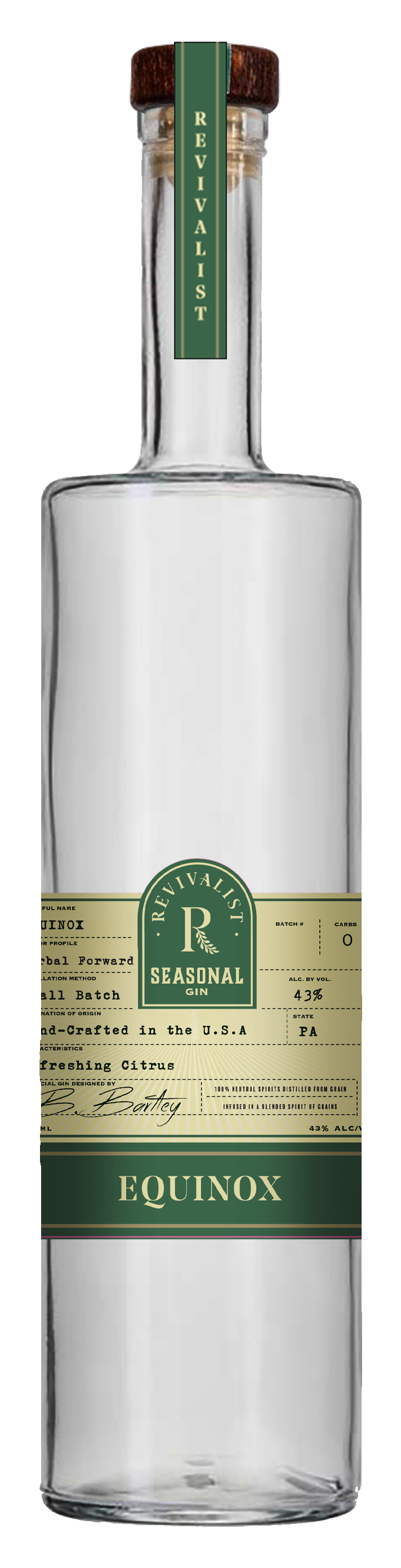 Revivalist Botanical Gin - Equinox