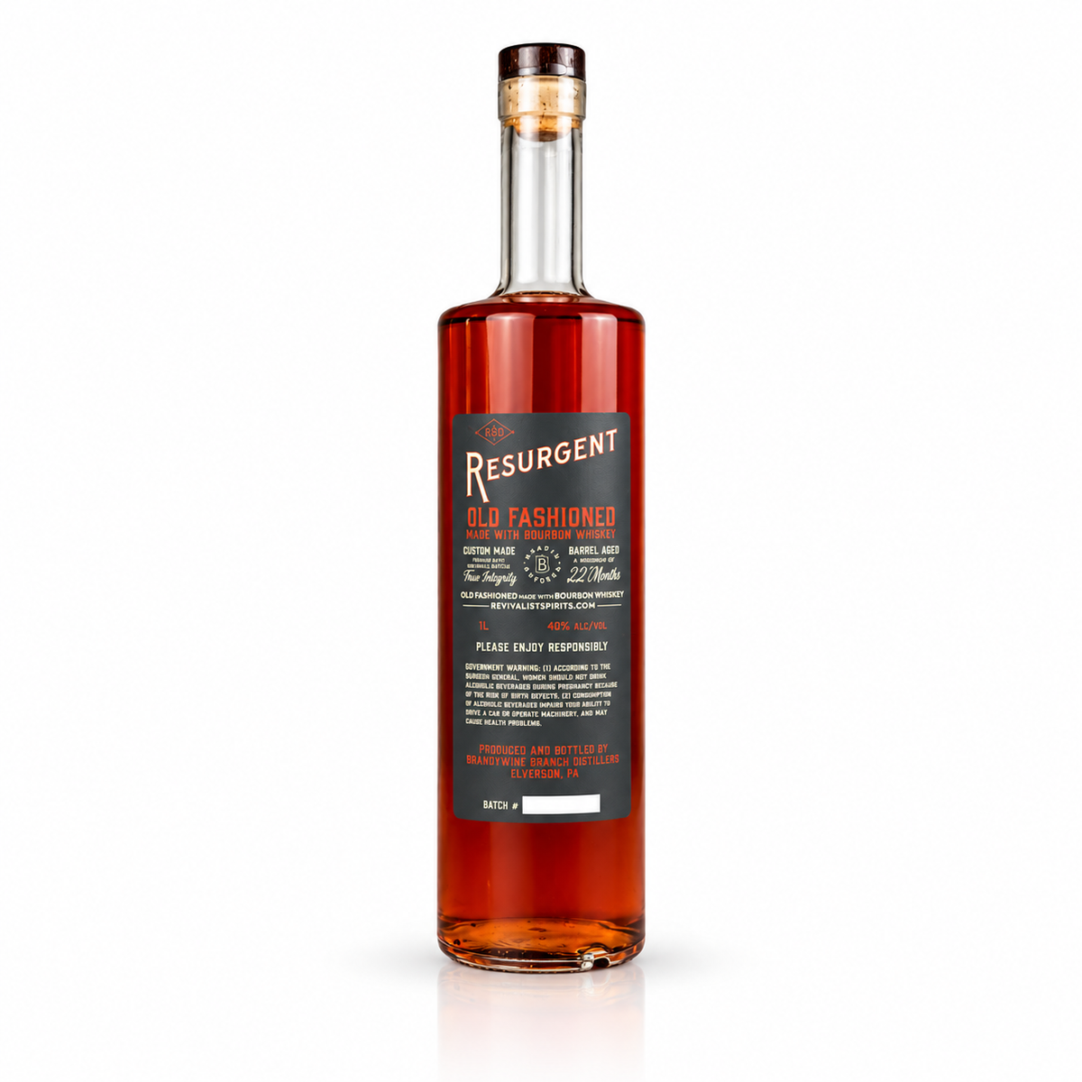 Fresh Made Old Fashioned 35.5% abv 750ml